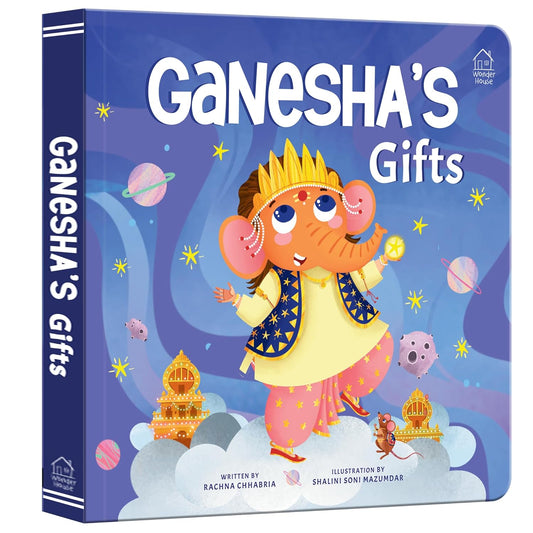 Ganesha’s Gifts – Illustrated Board Book for Kids | Board book