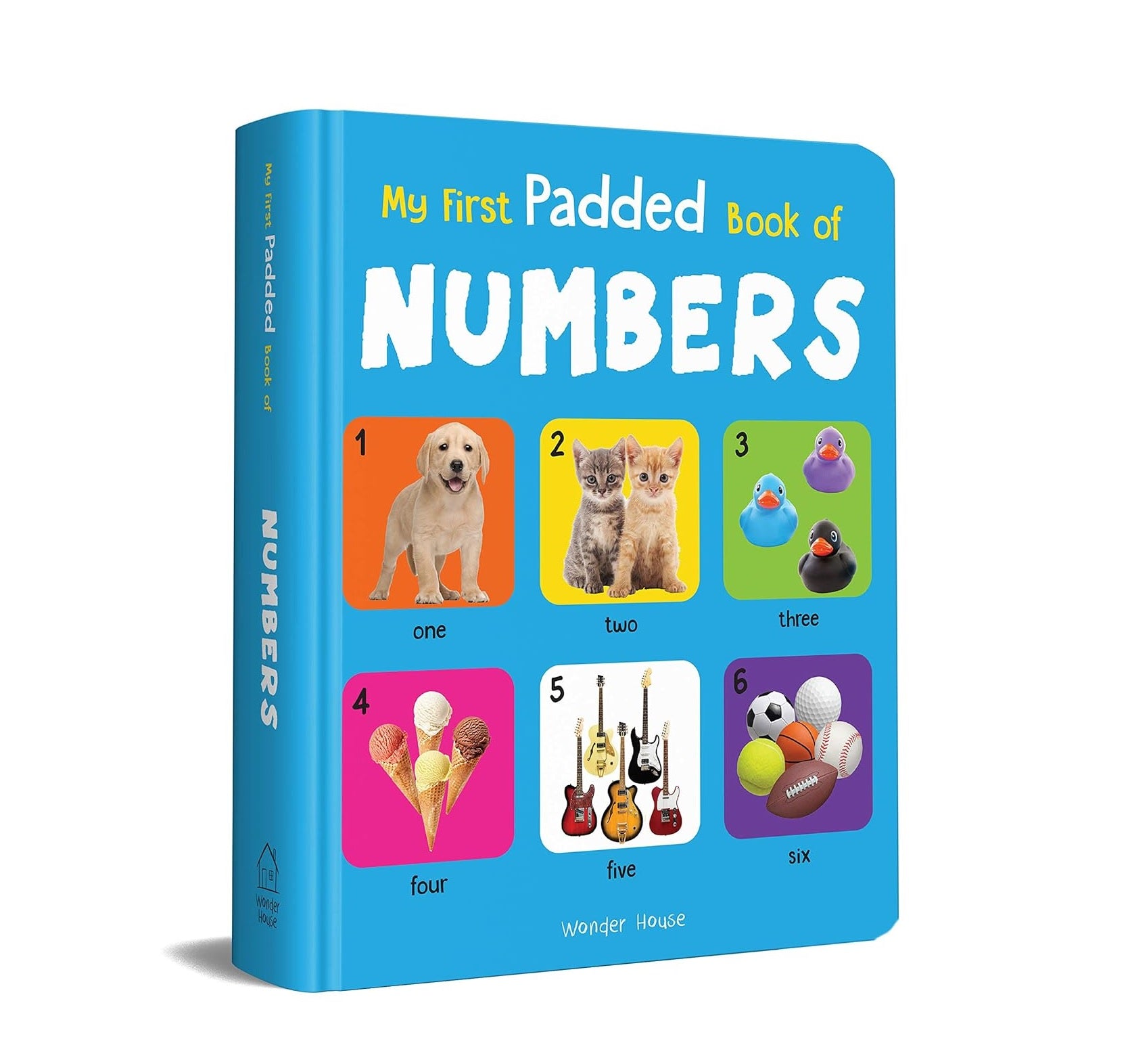 My First Padded Book of Numbers: Early Learning Board Book for Kids | Durable Padded Board Book | Hardcover