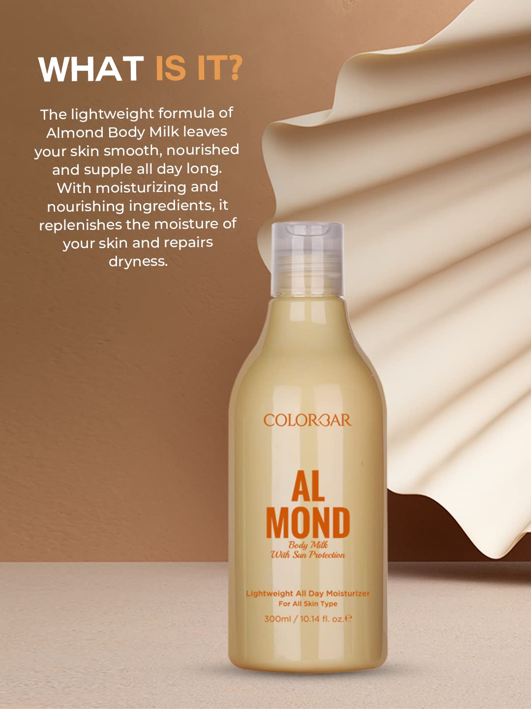 Colorbar Almond Body Milk, 300 ml