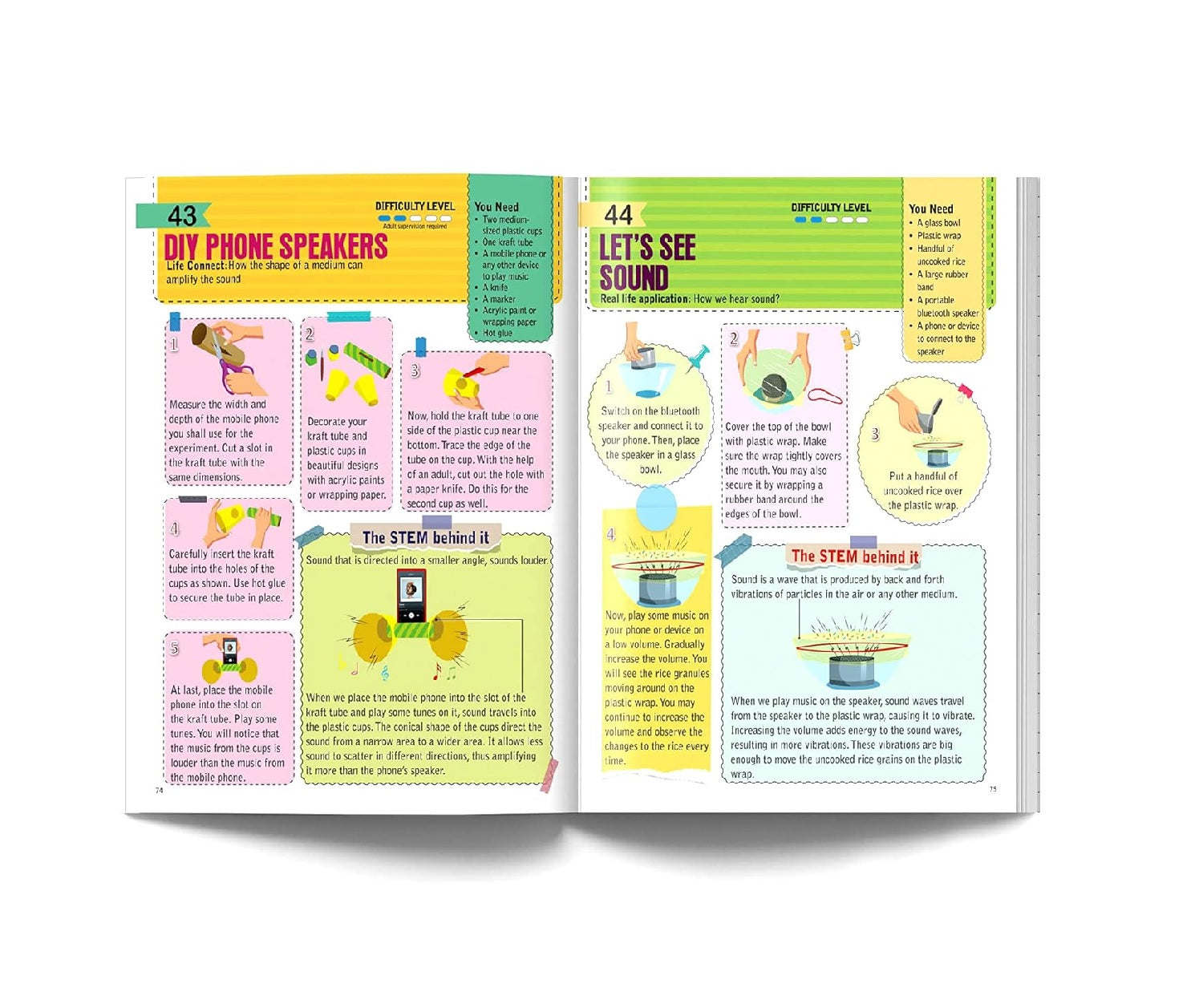 101 Science Experiments and Projects for Children | Hands-On Activities to Learn STEM Concepts Book