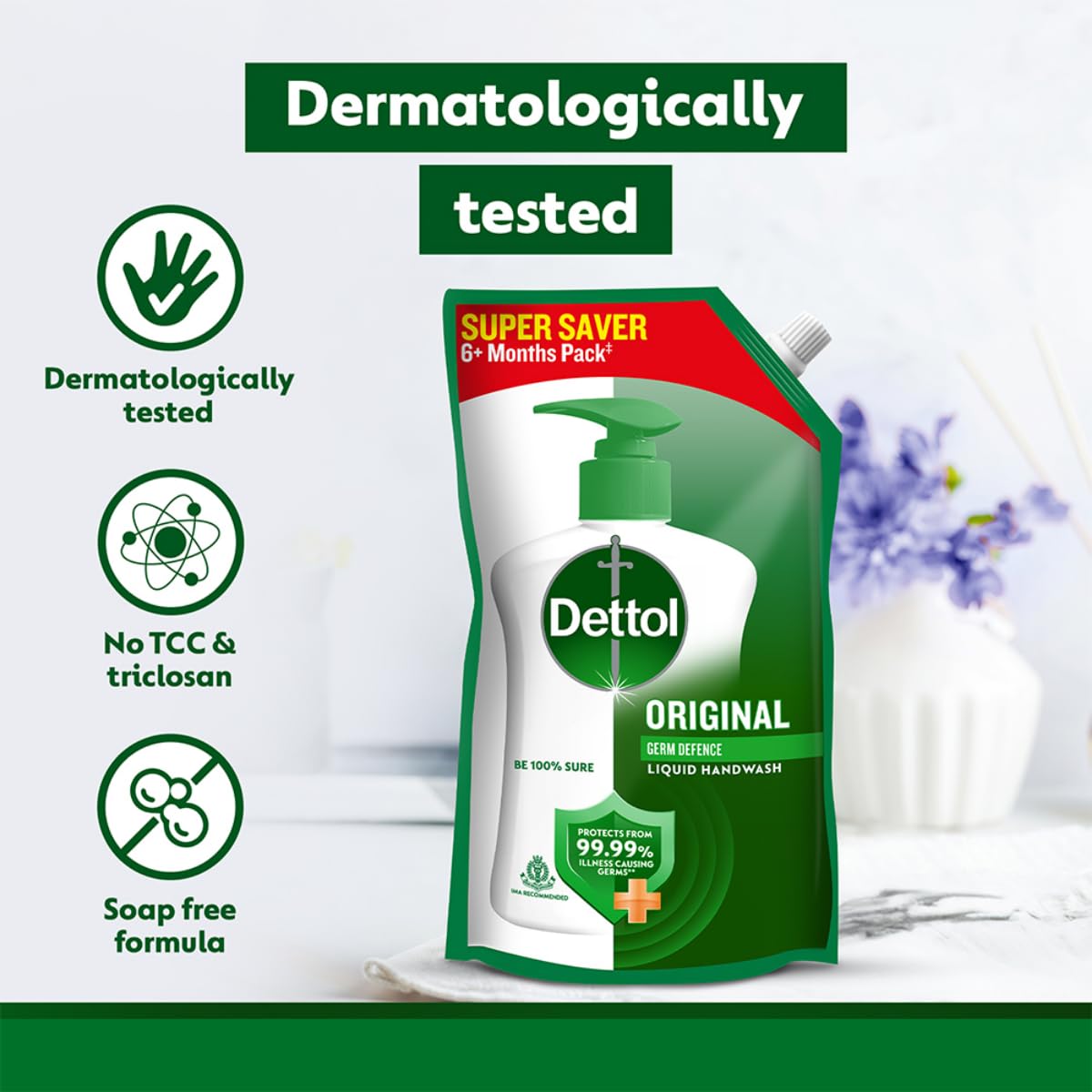 Dettol Liquid Handwash Refill - Original Hand Wash- 675ml