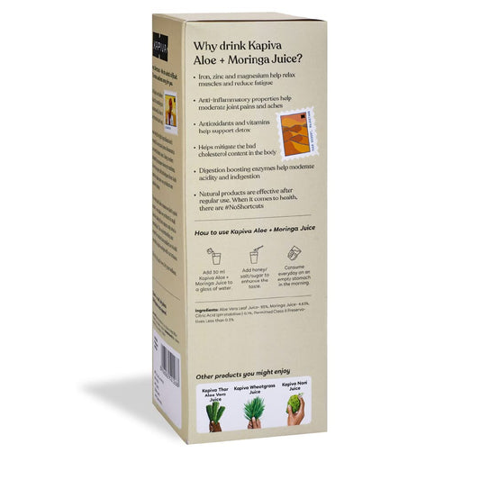 Kapiva Aloe Vera + Moringa Juice (1L)