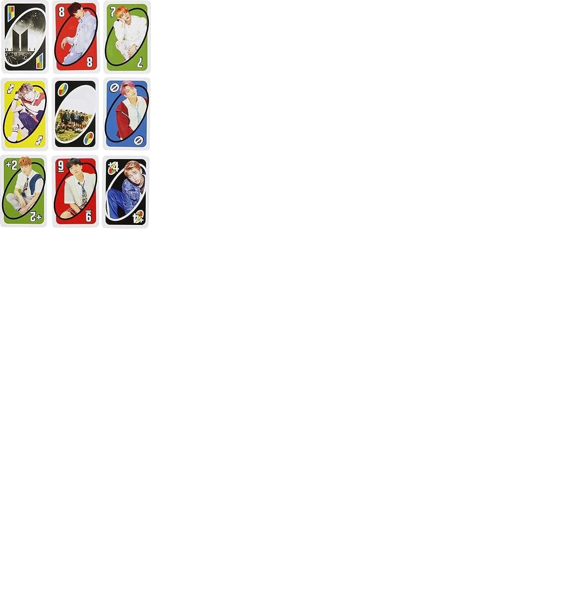 UNO BTS Card Game – Double-Sided Cards with Dark Mode | Fun Family & Party Game (Ages 7+)