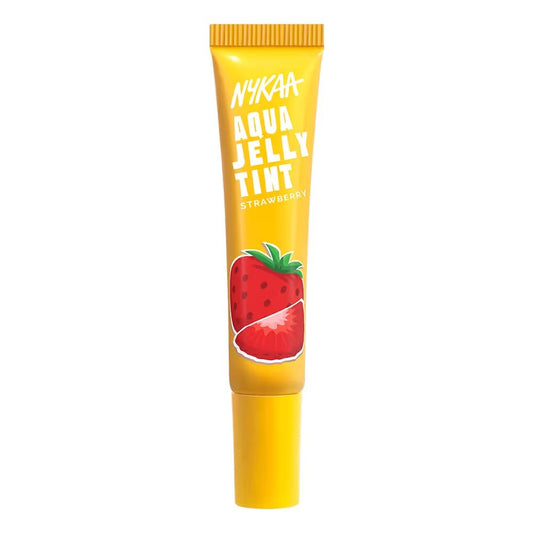 Nykaa Cosmetics Aqua Jelly Lip & Cheek Multi-use Water Tint - Strawberry (10ml)