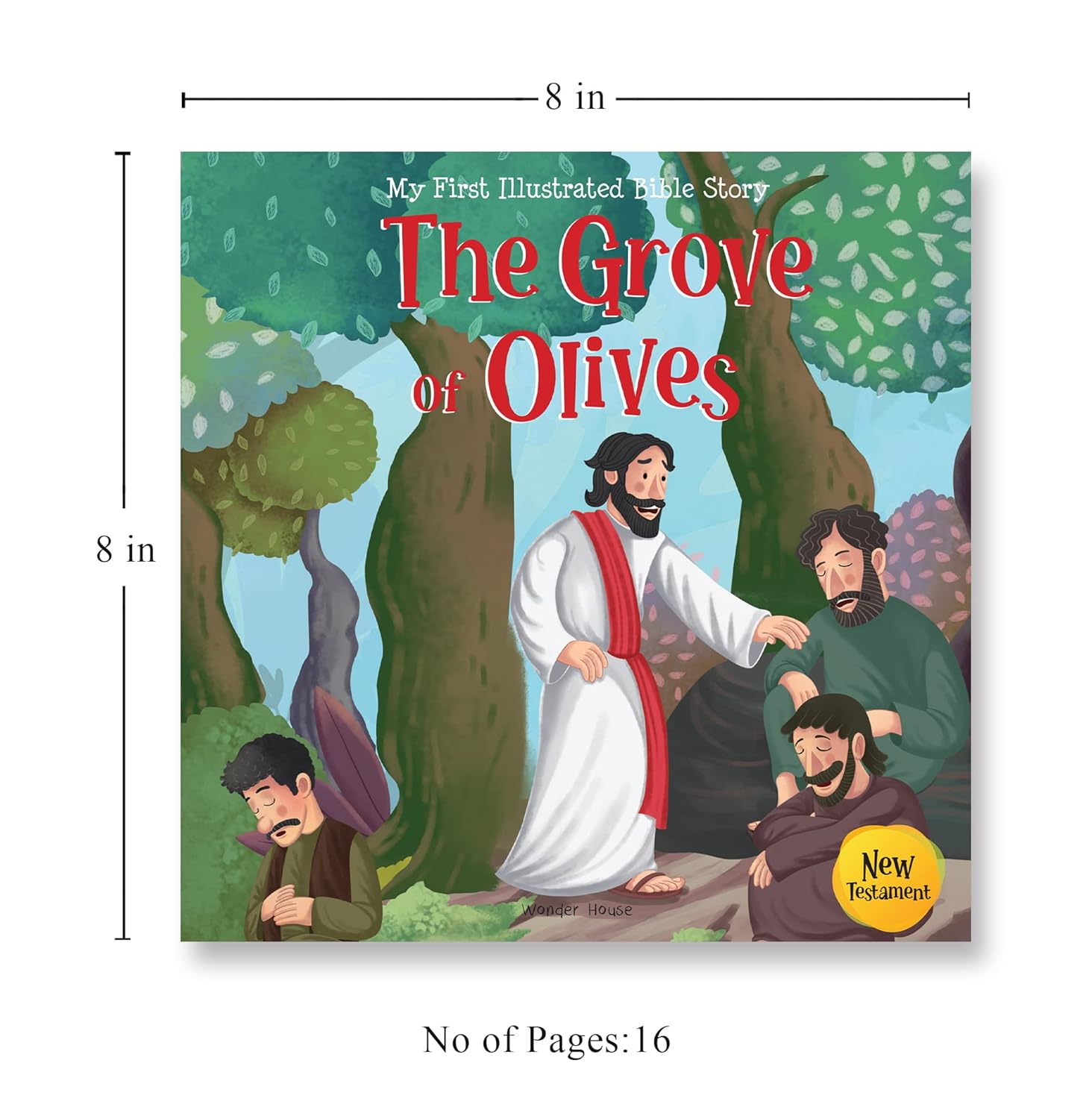 My First Illustrated Bible Story: The Grove of Olives Paperback  Book
