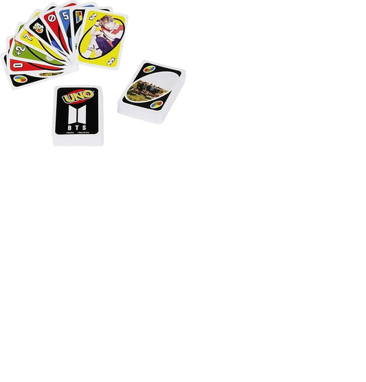 UNO BTS Card Game – Double-Sided Cards with Dark Mode | Fun Family & Party Game (Ages 7+)