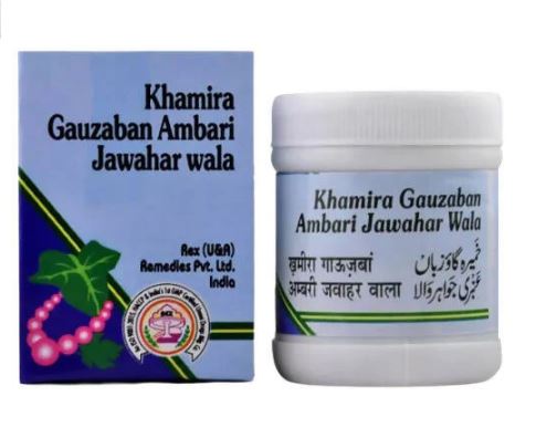 Rex Remedies Khamira Gauzaban Ambari Jawahar Wala Paste - 60 gm
