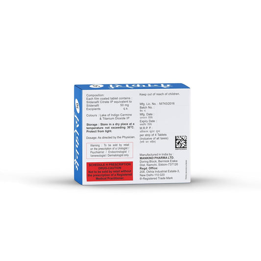Manforce-50 - Strip of 9 Tablets