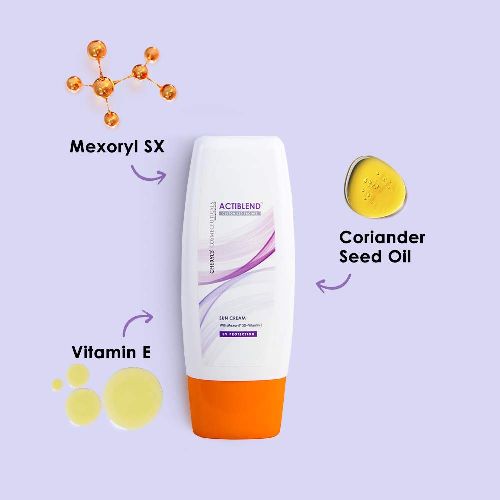 Cheryl’s Cosmeceuticals Actiblend Sunblock Cream 50 gm For protection from UV rays, delay the signs of ageing