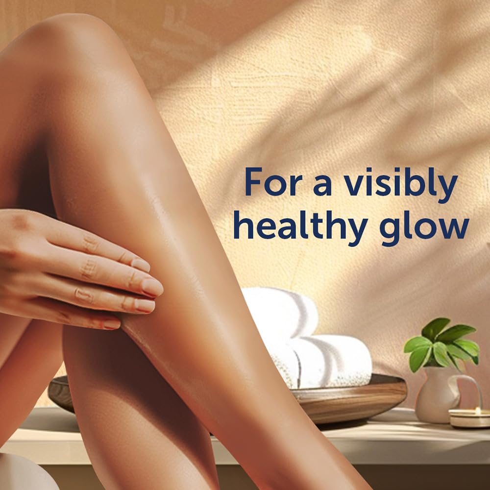 Vaseline Intensive Care Cocoa Radiant Body Oil | With Cocoa Butter | Non-Greasy Formula for Dry Skin | 200 ML