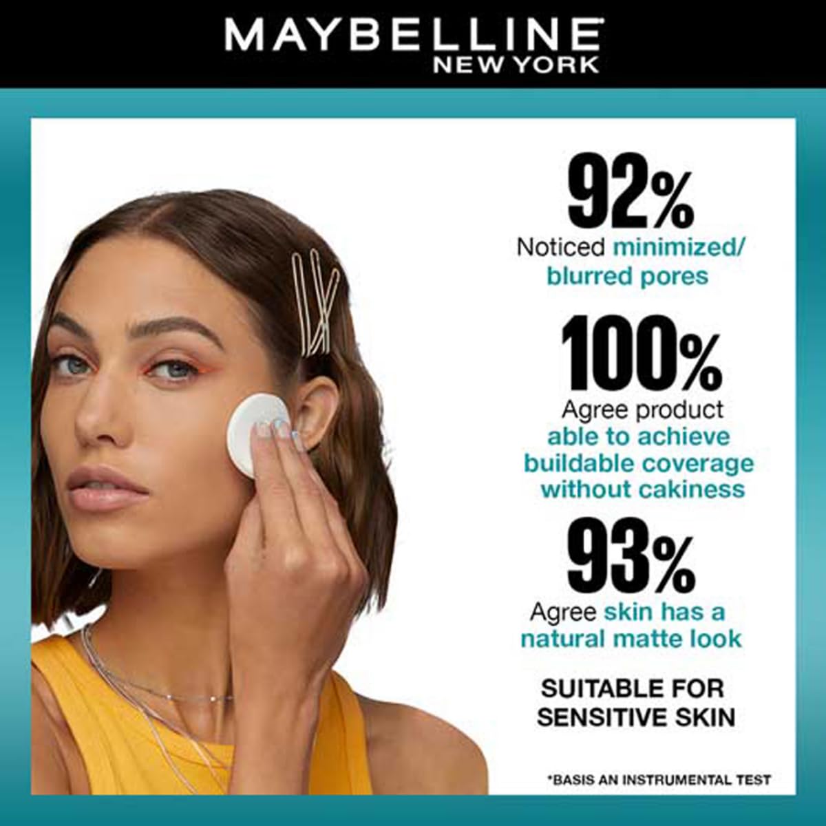 Maybelline New York fit me matte poreless up to 16H oilcontrol powder SPF32PA+++230 6G.