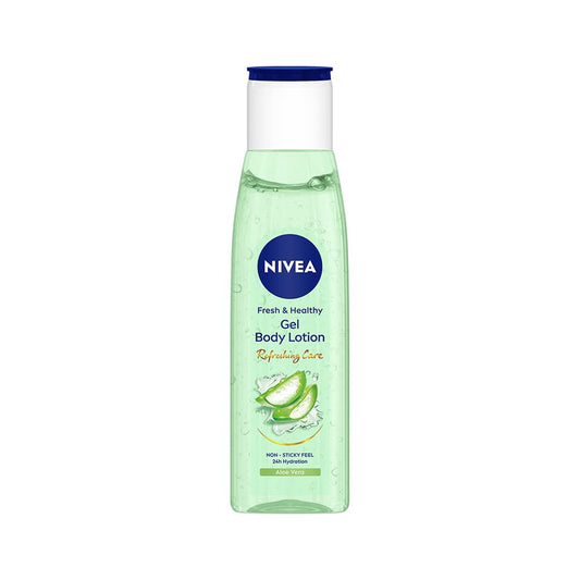 NIVEA Aloe Vera Gel Body lotion 75 ml For 24H hydration, refreshed skin feeling, healthy looking skin
