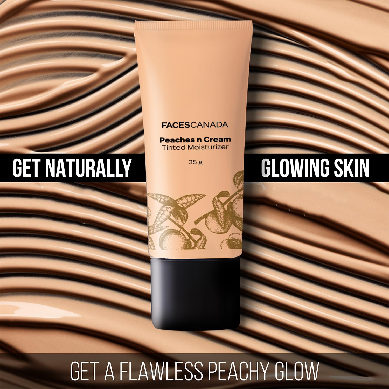 FACESCANADA Tinted Moisturizer - Peaches N Cream - Beige 02, 35g