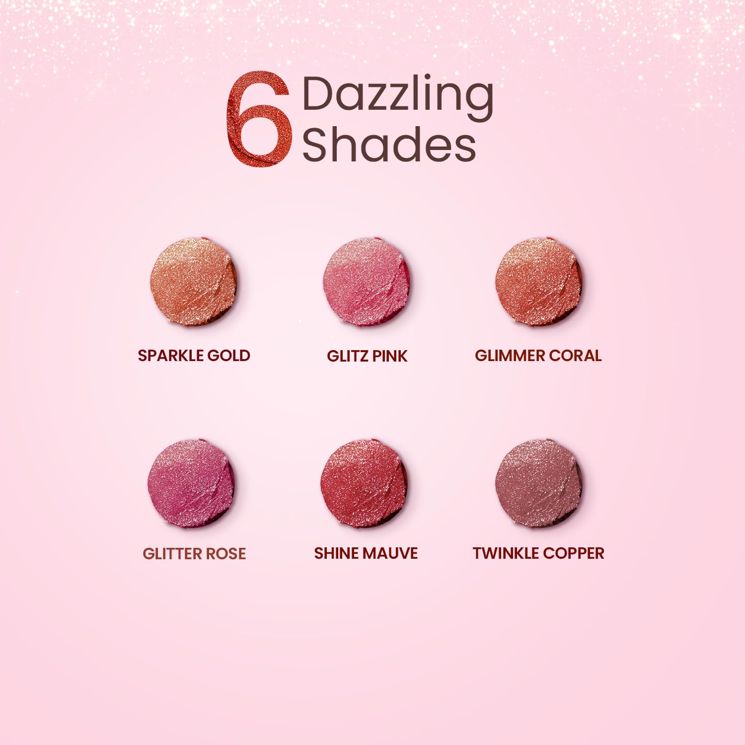 Swiss Beauty More Than Glitter Lipstick | Glittery Finish | Nourishing | With Vitamin C | One Swipe Smooth Glide | Shade- 2 Glitz Pink, 3gm