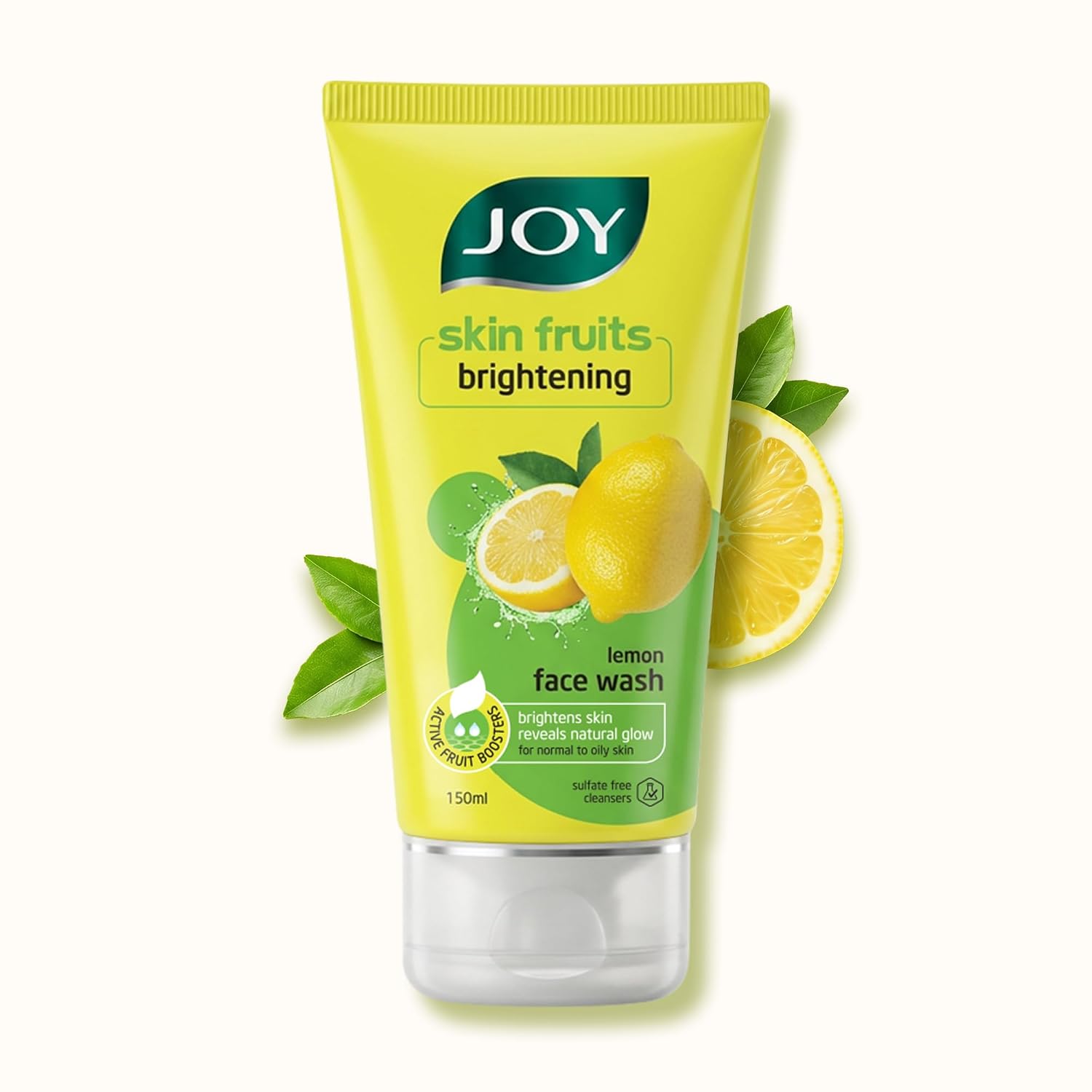 Joy Skin Fruits Lemon Brightening Face Wash 150ml x 2