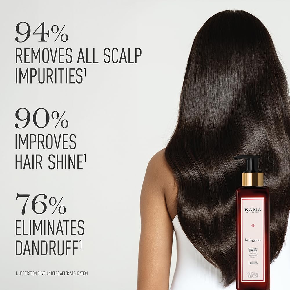 Kama Ayurveda Bringaras Balancing Shampoo - 50 ml