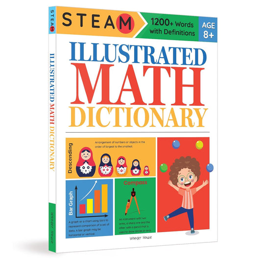 Illustrated Maths Dictionary Hardcover  Book