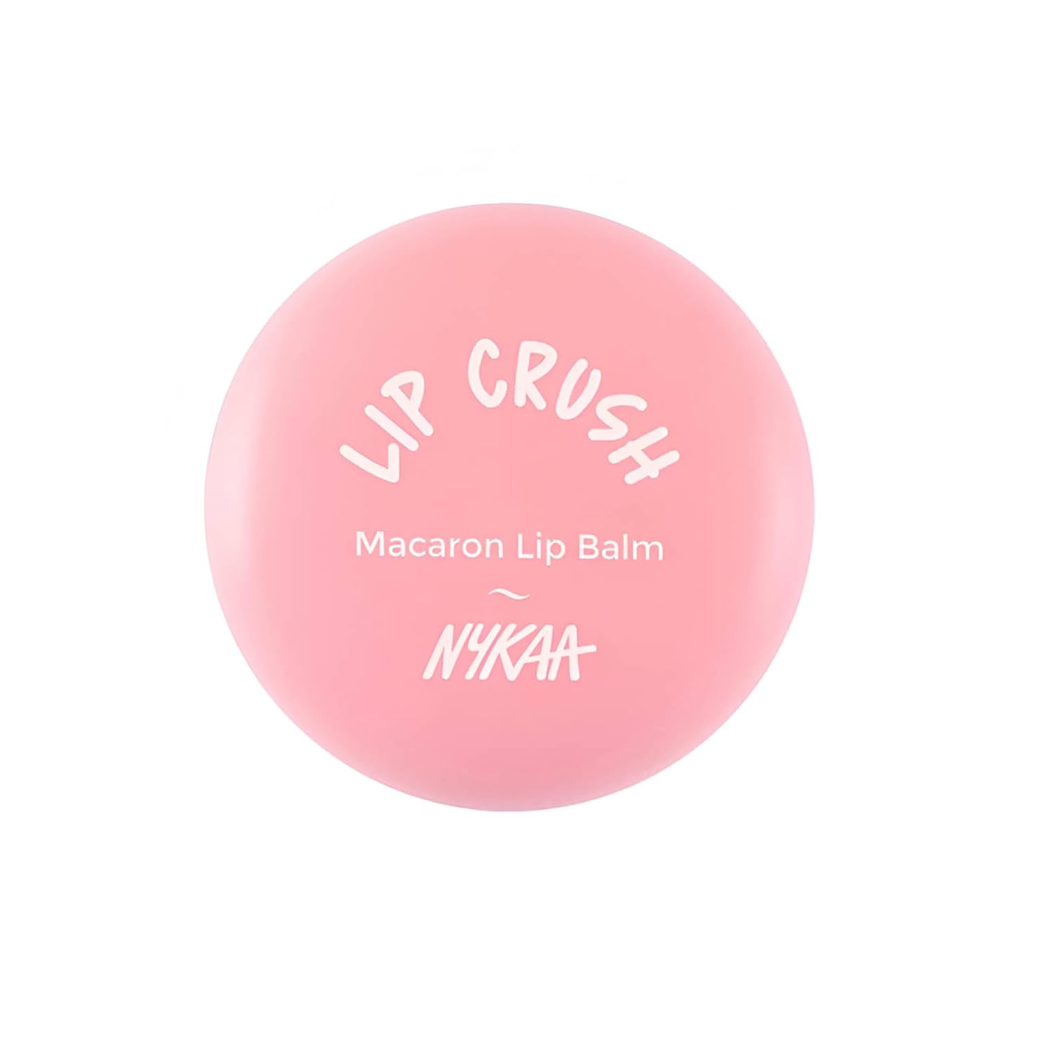 Nykaa Lip Crush Macaron Lip Balm - Strawberry (Pack Of 1)