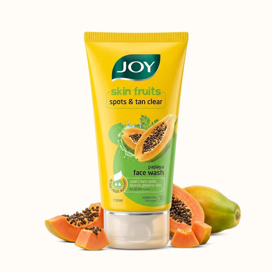 Joy Skin Fruits Spots & Tan Clear Face Wash 150ml x2