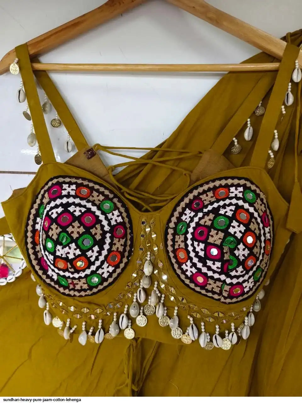 SUNDHARI HEAVY PURE JAAM COTTON LEHENGA SiZE L