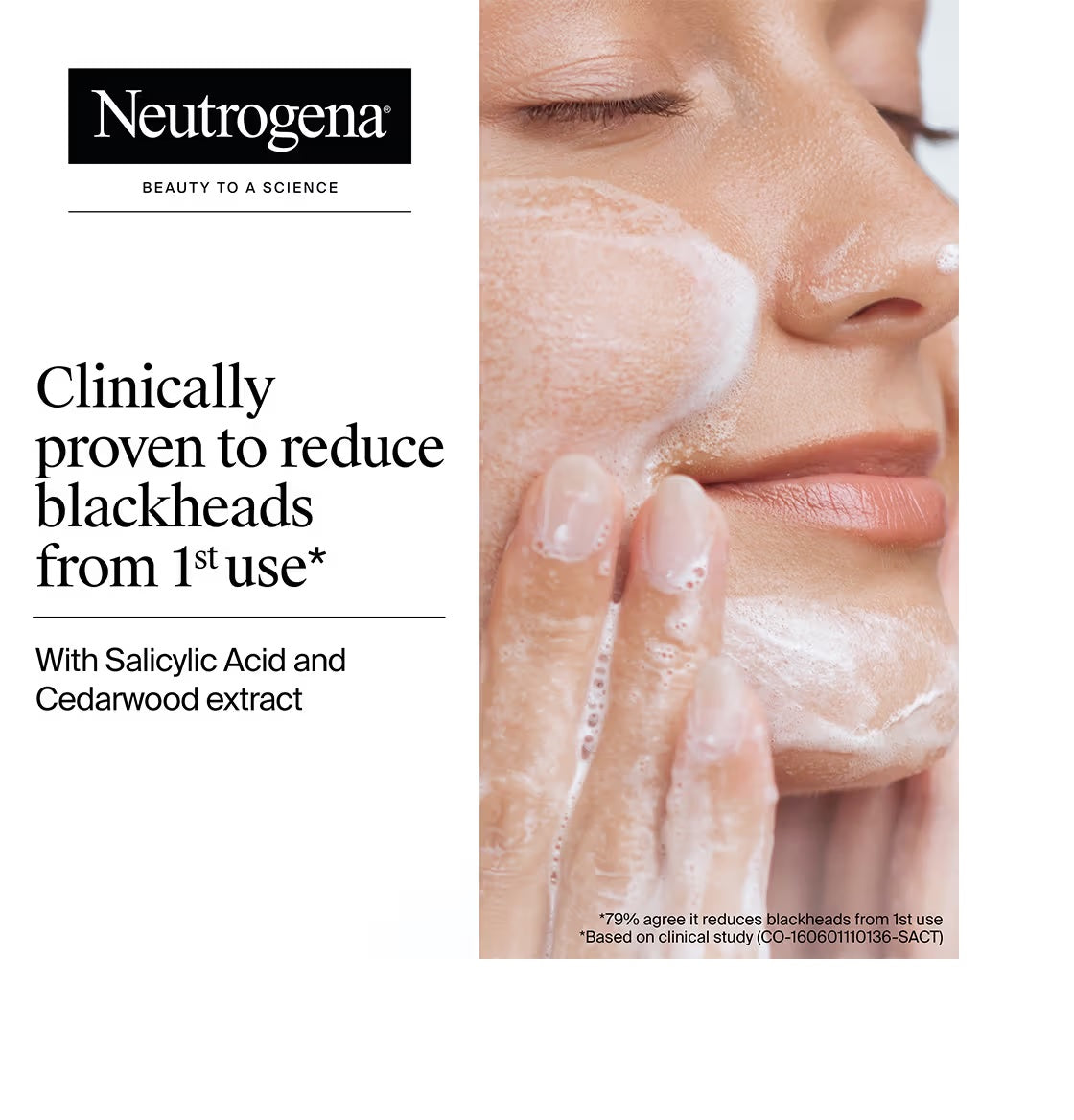 Neutrogena Deep Clean Blackhead Eliminating Scrub | 0.5% Salicylic Acid | Clinically Proven | Oily & Combination Skin | 100 g