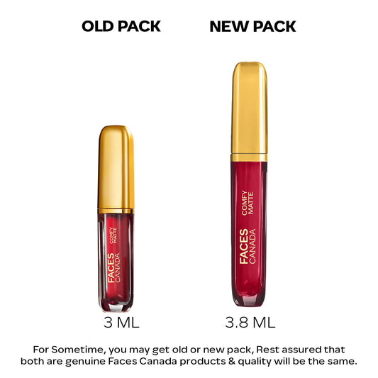 FACES CANADA Comfy Matte Liquid Lipstick - Note To Self 07, 3 ml