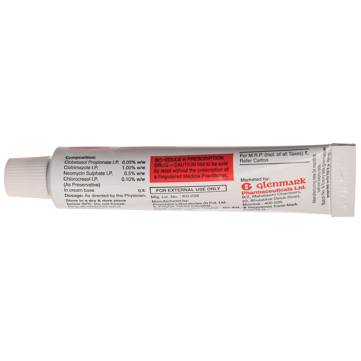 Candid 3D Cream 15 gm for Clobetasol