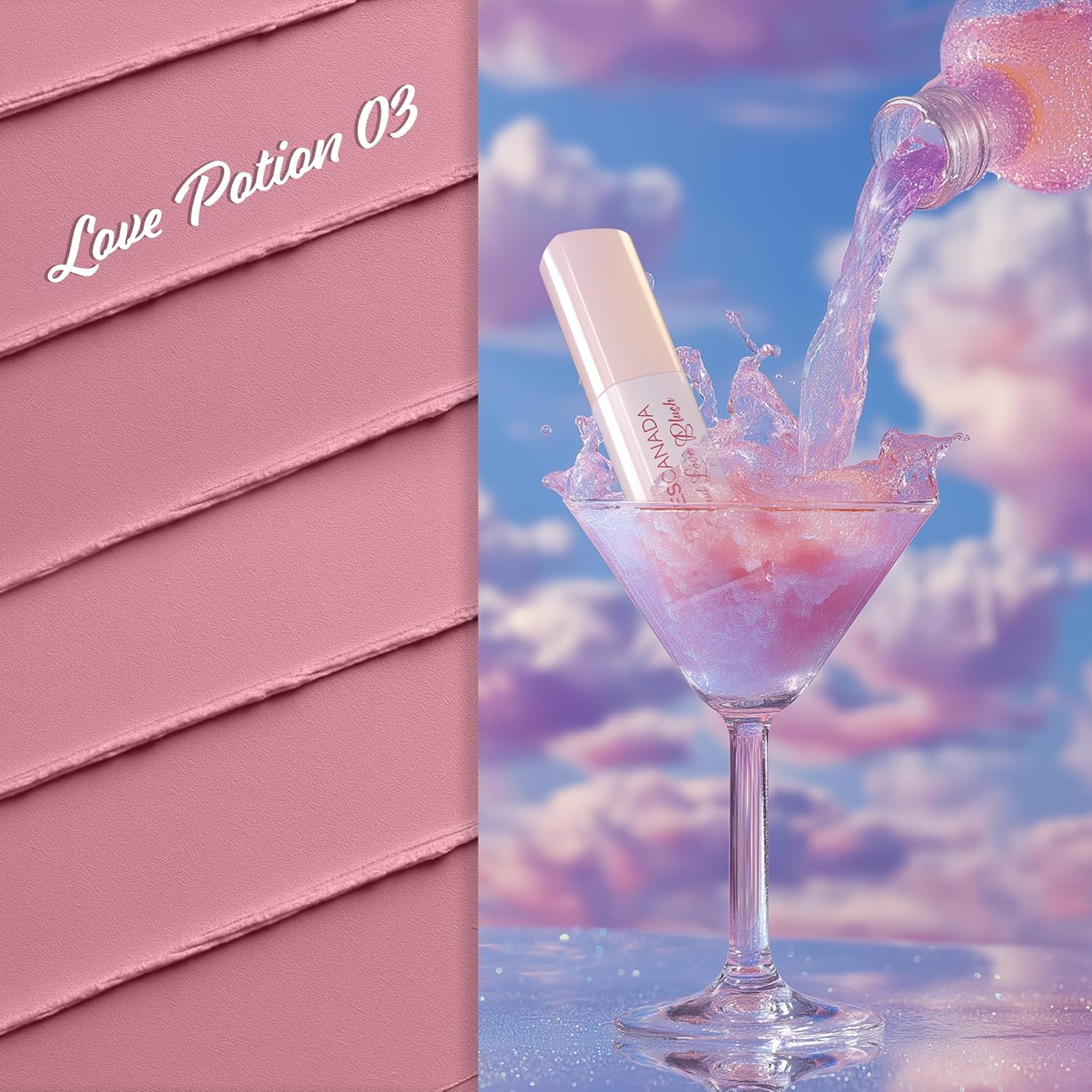 Faces Canada Cloud Love Liquid Blush - Love Potion 03 (5ml)