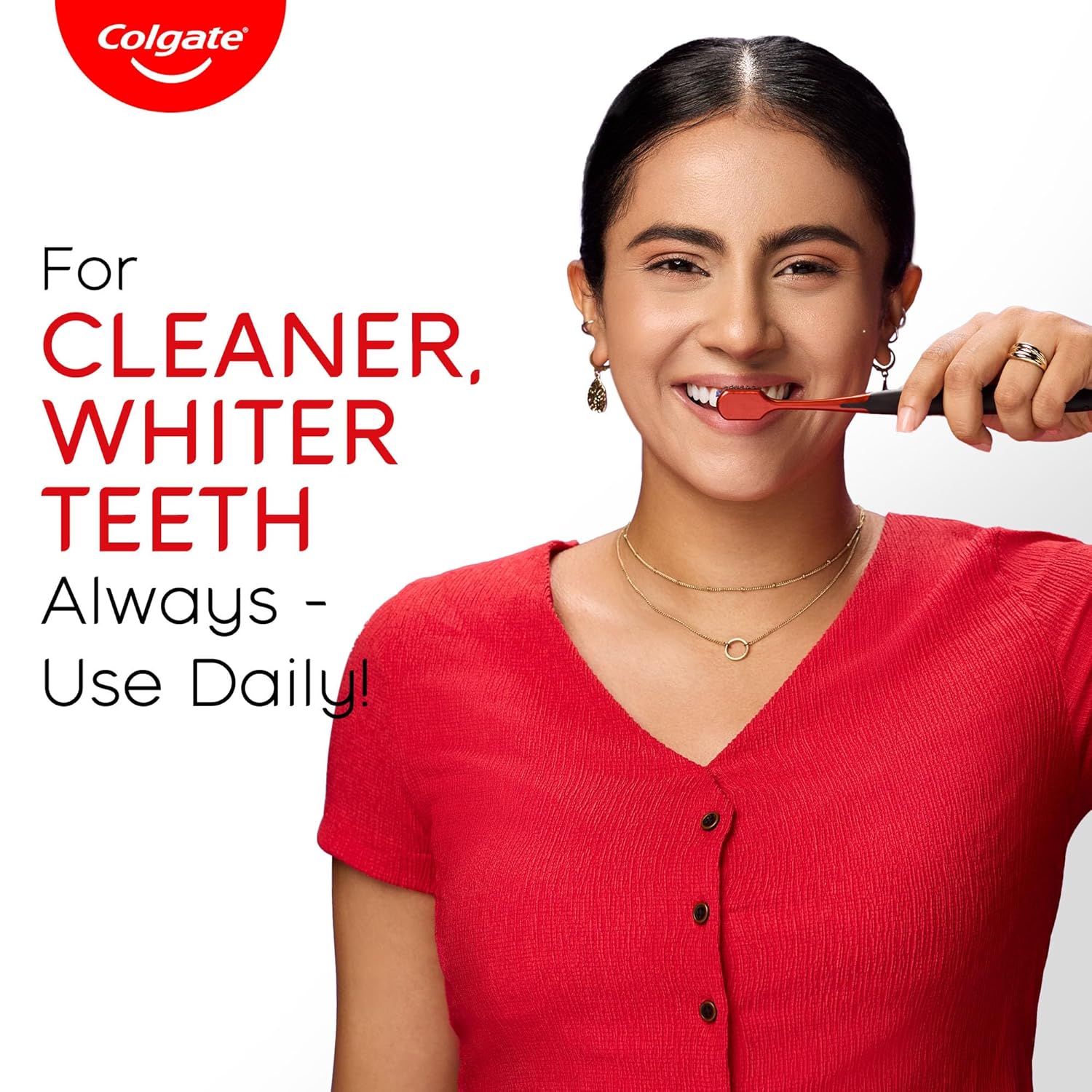 Colgate Visible White Toothpaste, Teeth Whitening Starts in 1 week, Safe on Enamel, Stain Removal Tooth Paste and Minty Flavour for Fresh Breath (200g + 40g, Combo Pack)