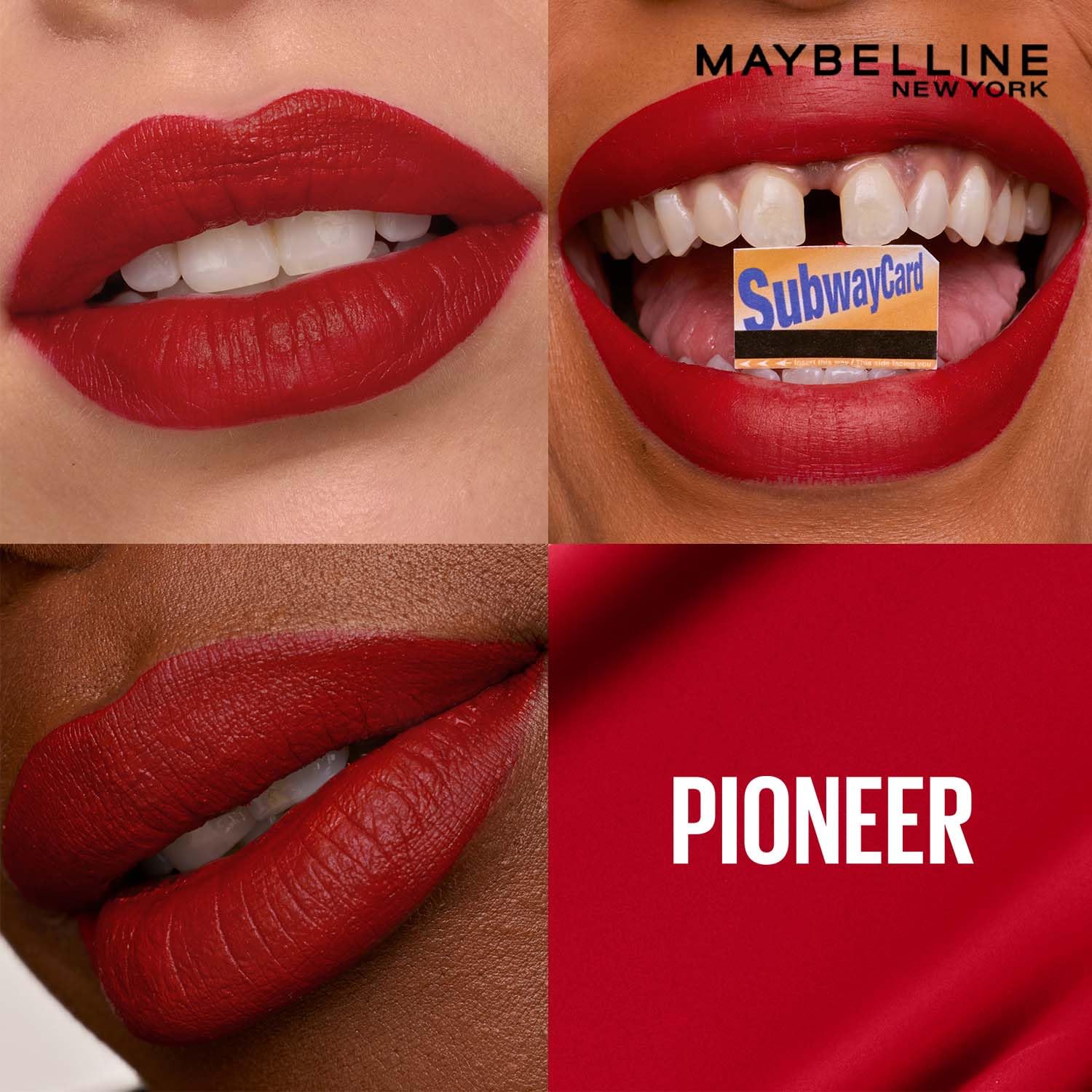 Maybelline New York Liquid Matte Lipstick, Long Lasting, 16hr Wear, Superstay Matte Ink, 20 Pioneer, 5ml
