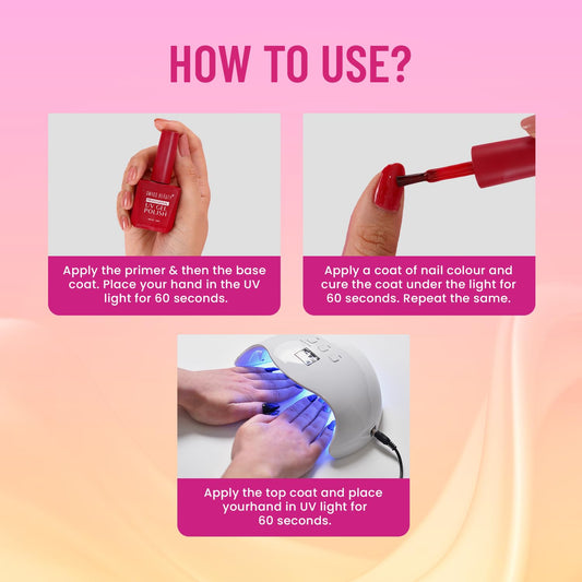 Swiss Beauty Professional Uv Gel Nail Polish, Matte Finish - (Shade-32, 15Ml)