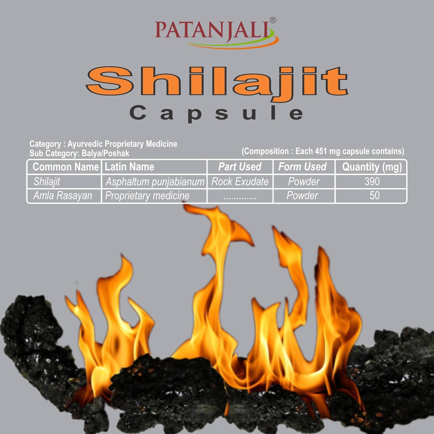 Patanjali Ayurveda Shilajit Capsule