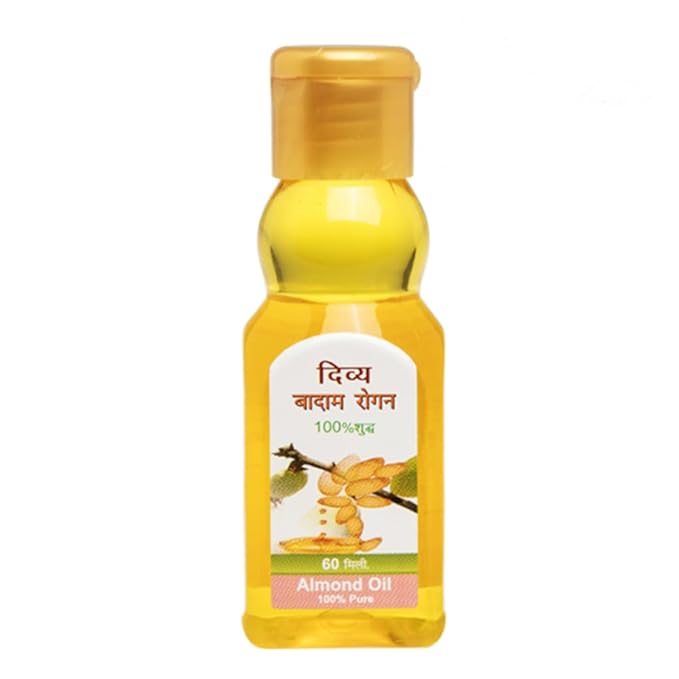 Patanjali Divya Badam Rogan (Pure Almond Oil) 60ml