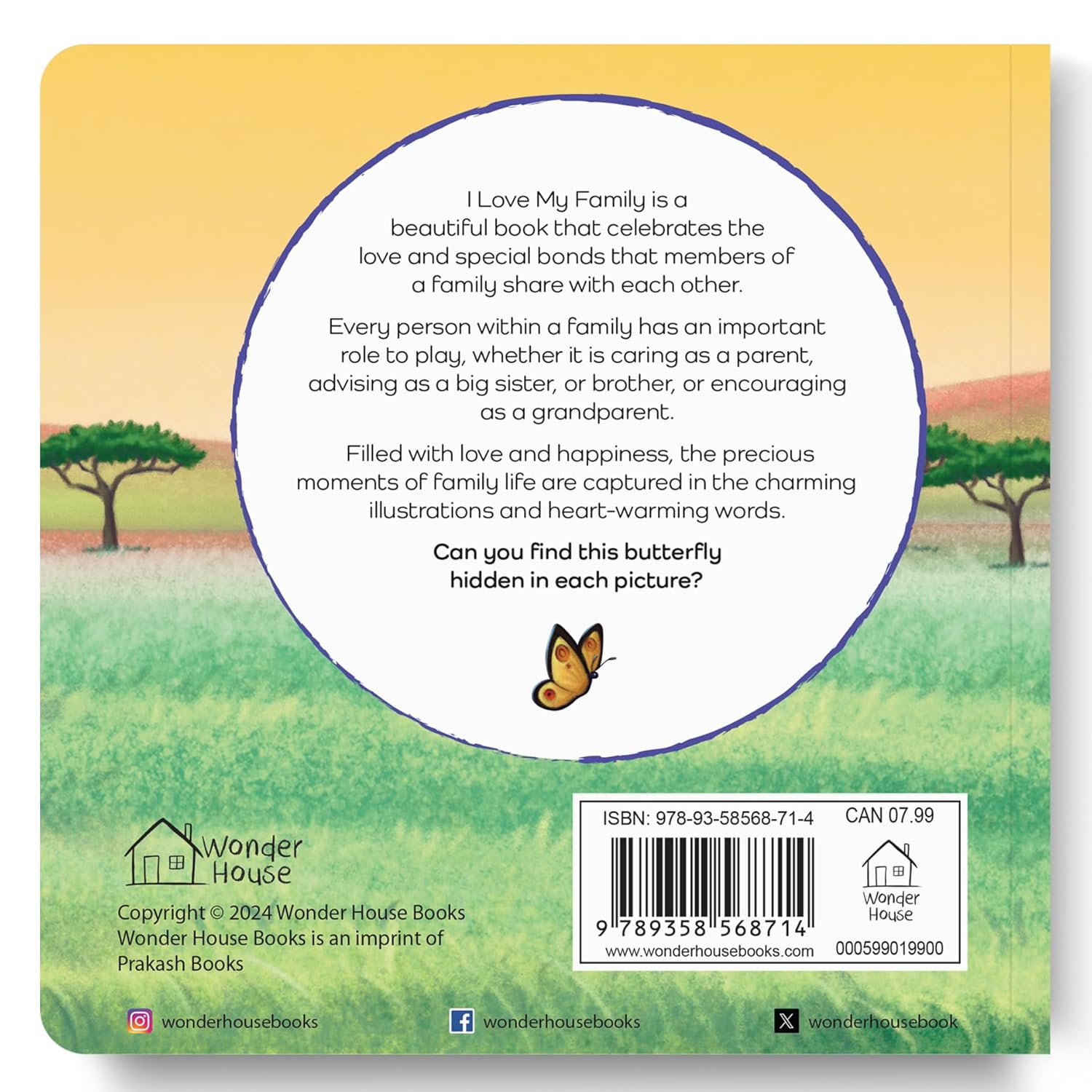 I Love My Family – A Heartwarming Illustrated Board Book for Kids | Board book – Picture Book