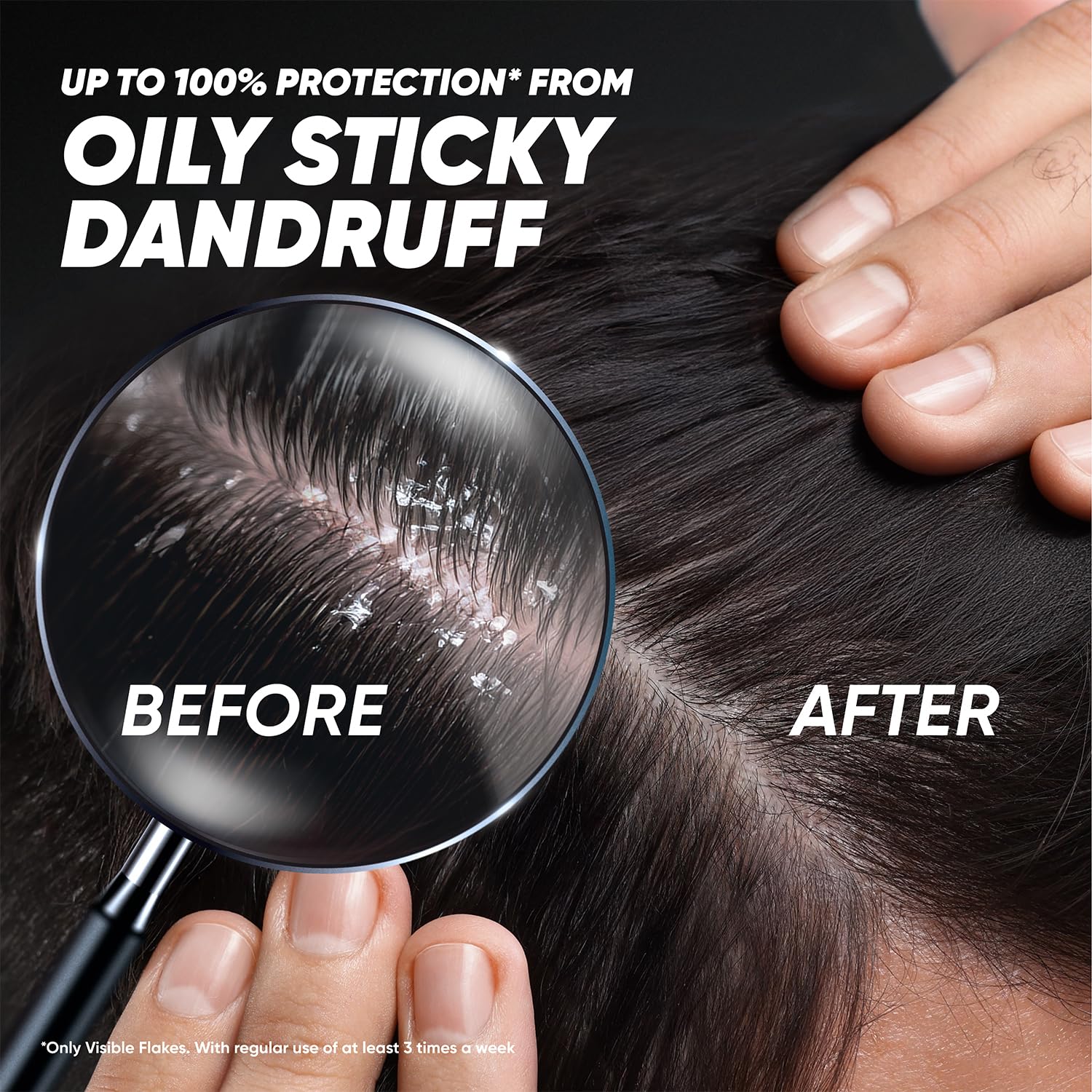 Head & Shoulders Deep Cleanse Anti-Dandruff Shampoo, Active Charcoal, 80 ML