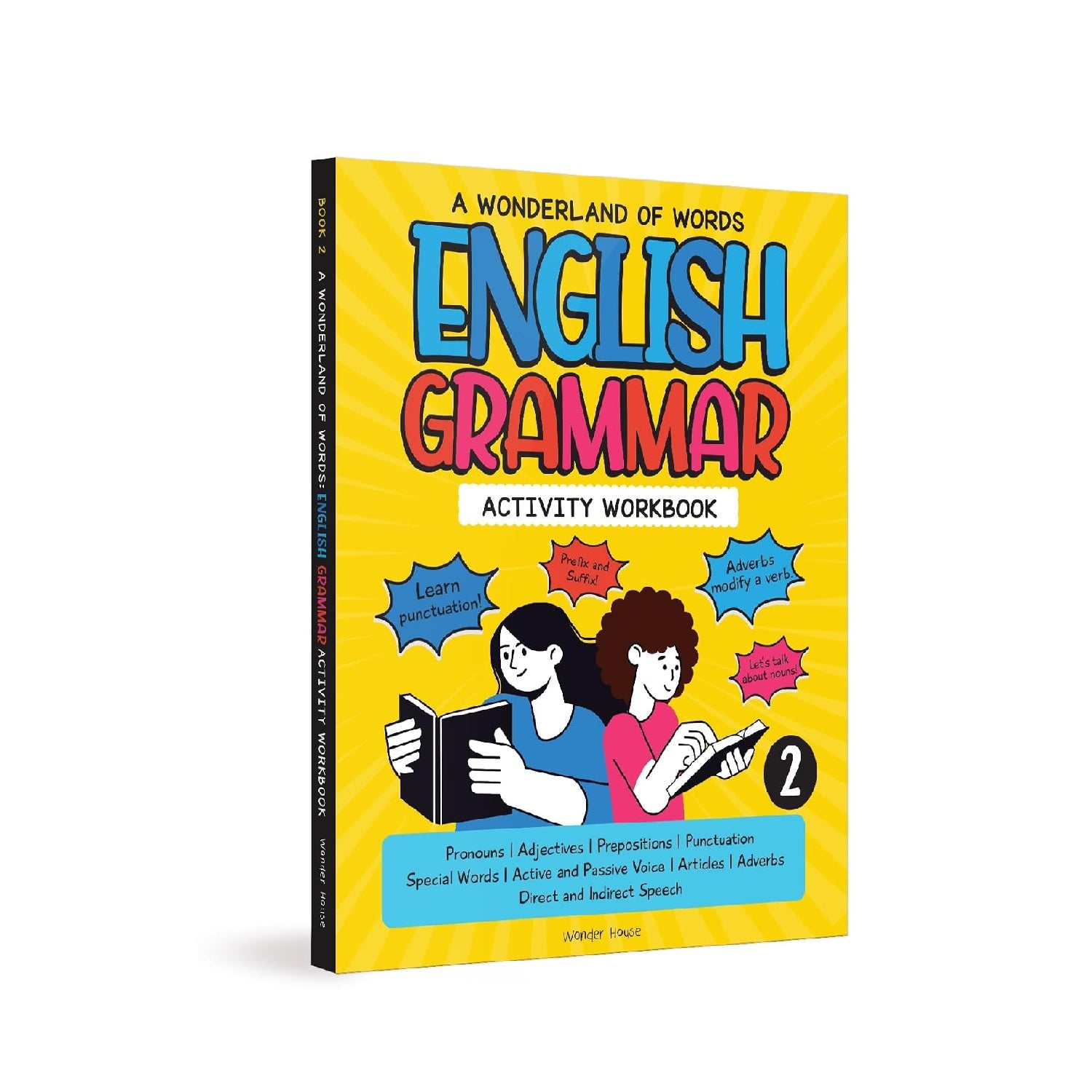 A Wonderland Of Words: English Grammar - Level 2 Activity Workbook Paperback Book