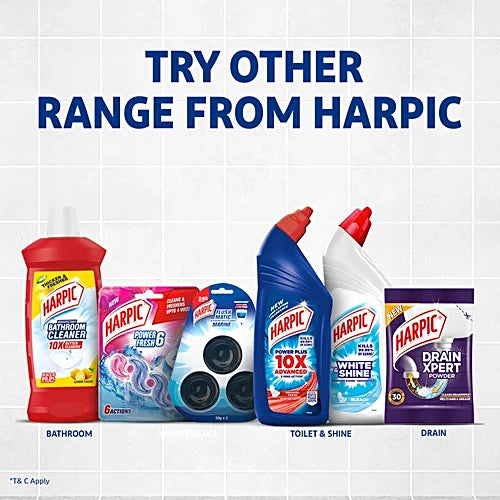 Harpic Hygienic Toilet Cleaner Rim Block - Citrus, 26 g
