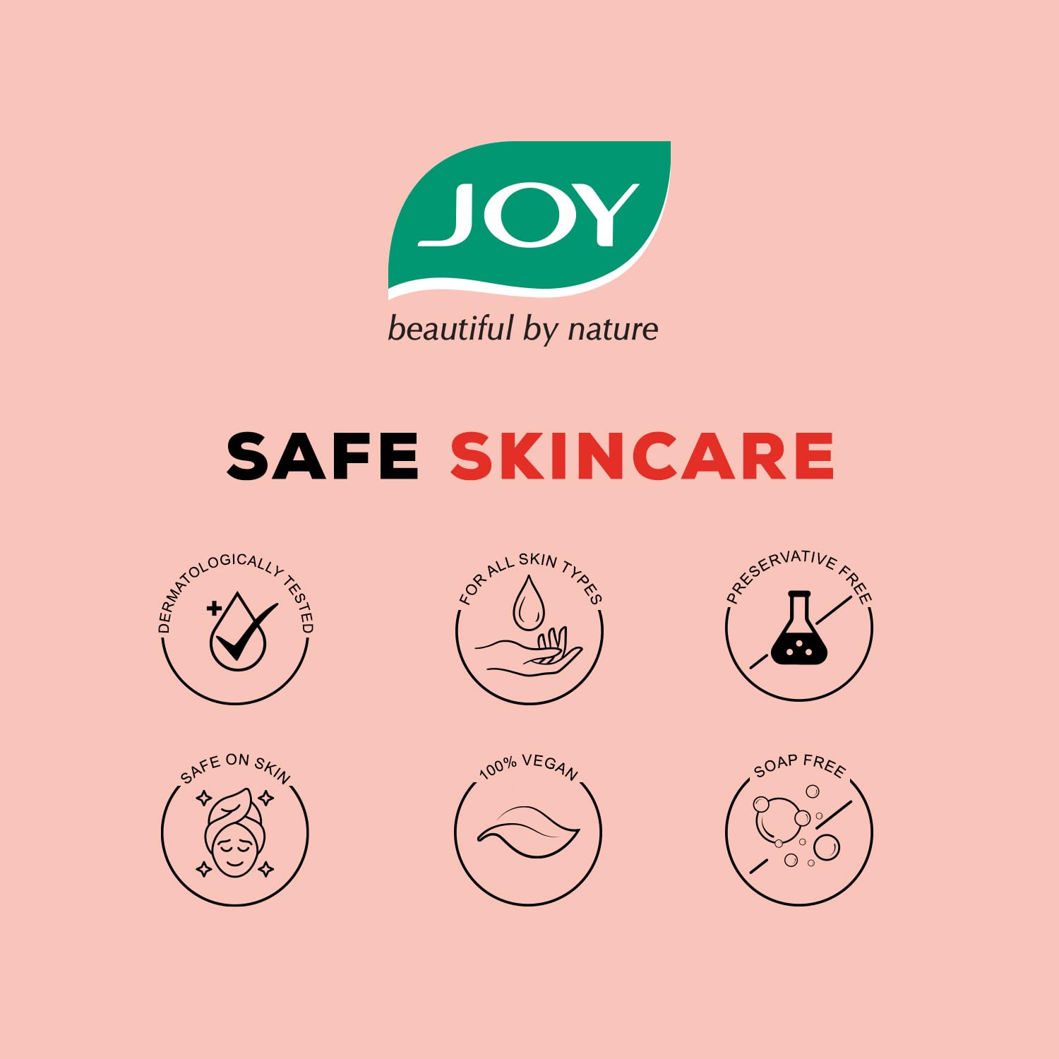 Joy Strawberry Face & Body Scrub for Blackhead Removal & Oil Control - 200gm