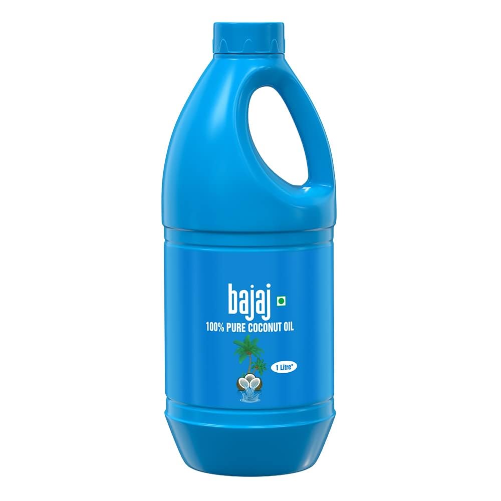 Bajaj 100% Pure Coconut Oil 900ml