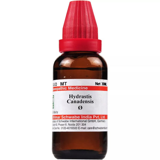 Dr Willmar Schwabe India Hydrastis Canadensis Mother Tincture 1X(Q) 30ml for itching eczema ear pain