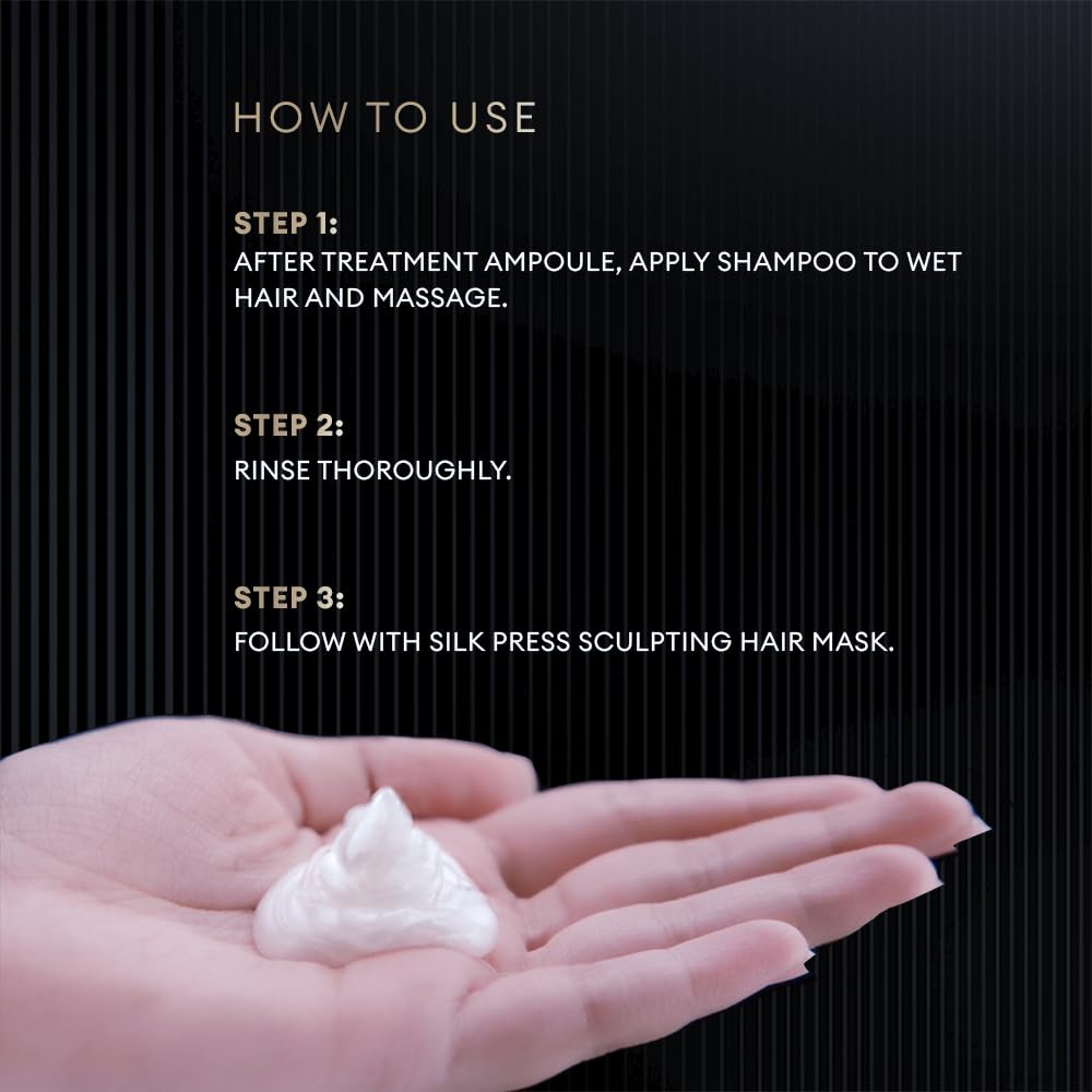TRESemme Silk Press Smoothing Shampoo 375ml