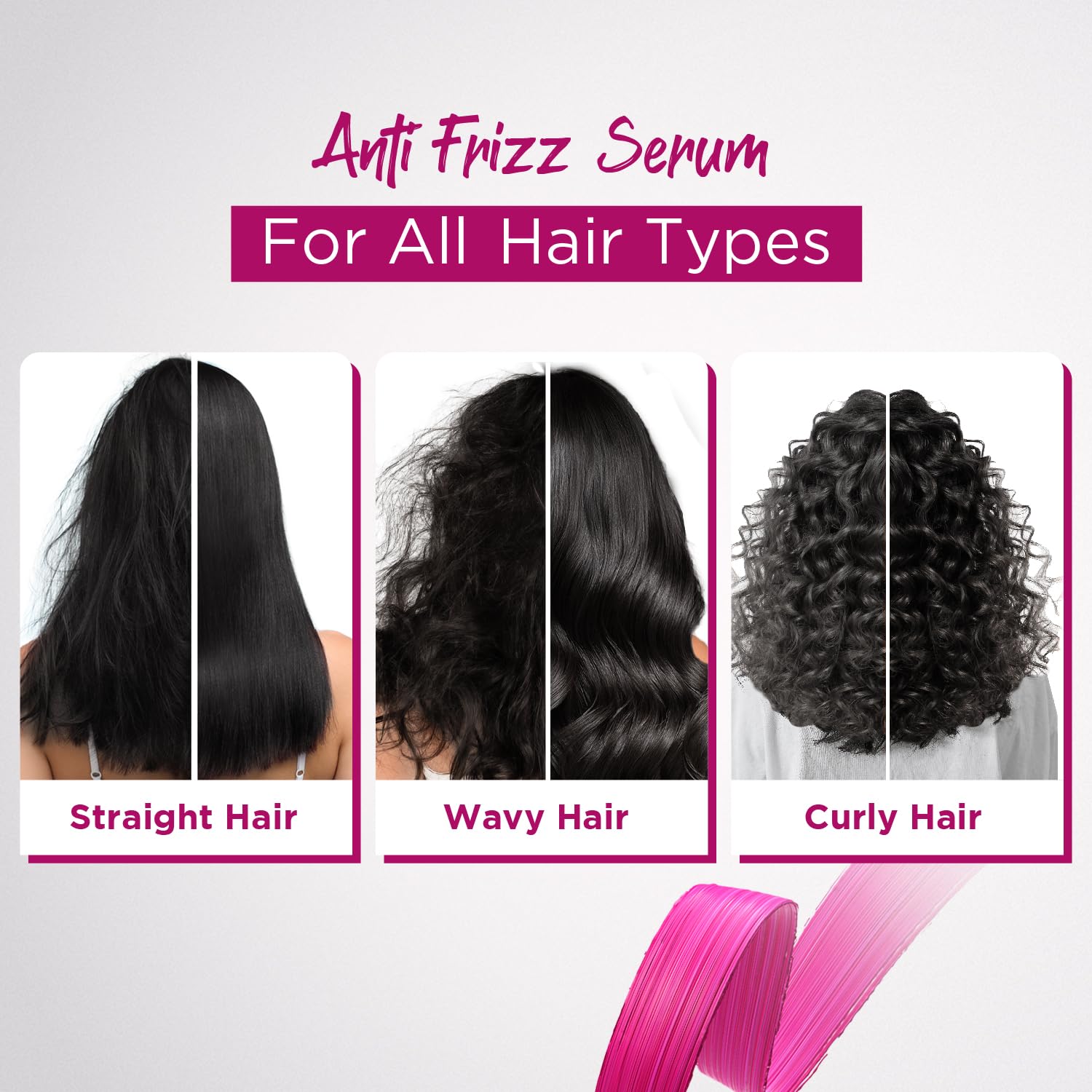 Livon Hair Serum, For Dry & Frizzy Hair | Provides shine, smoothness & damage protection| Leave in serum for women & Men| With Vitamin E & Argan Oil | 50ml Pack of 2
