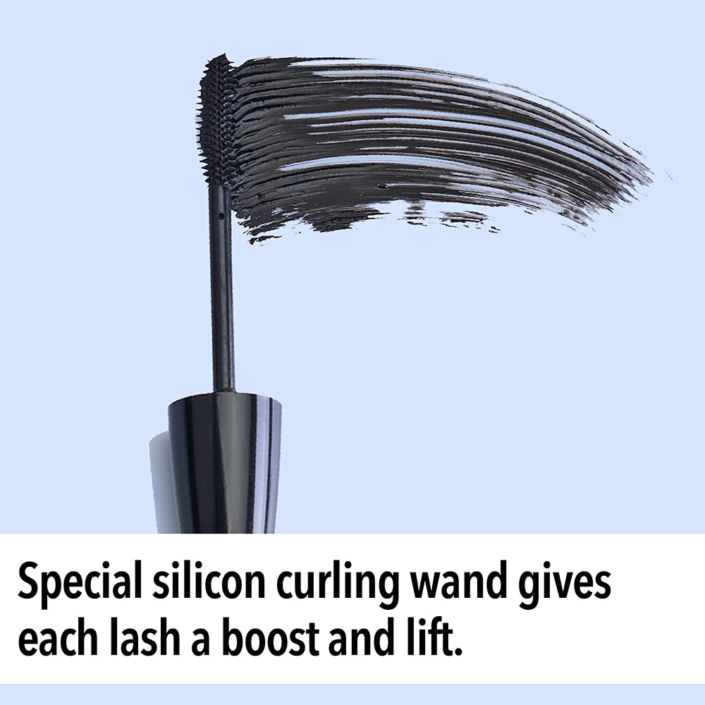 Blue Heaven Lash Twist Curling Mascara for Women | Waterproof, Smudge Proof & Long Lasting | Quick Dry, No Clumping | Intense Black Volumizing & Curling Mascara | 12ml
