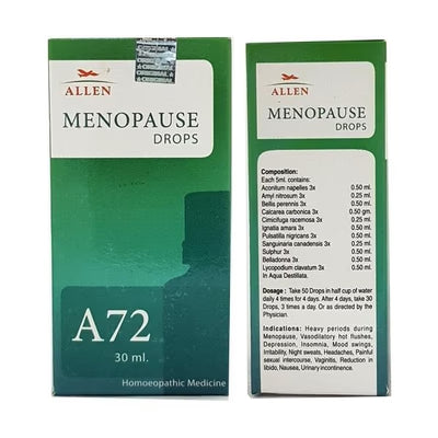 Allen A72 Menopause Drops (30ml)