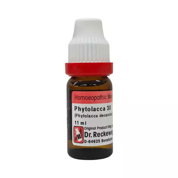 Dr Reckeweg Phytolacca Decandra DILUTION (11ml) for swellings depression pimples