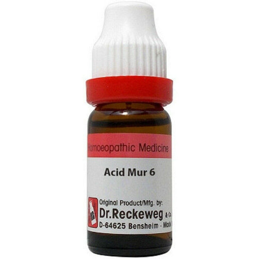 Dr. Reckeweg Acid Muriaticum Dilution (11ml) for pimples headache swelling