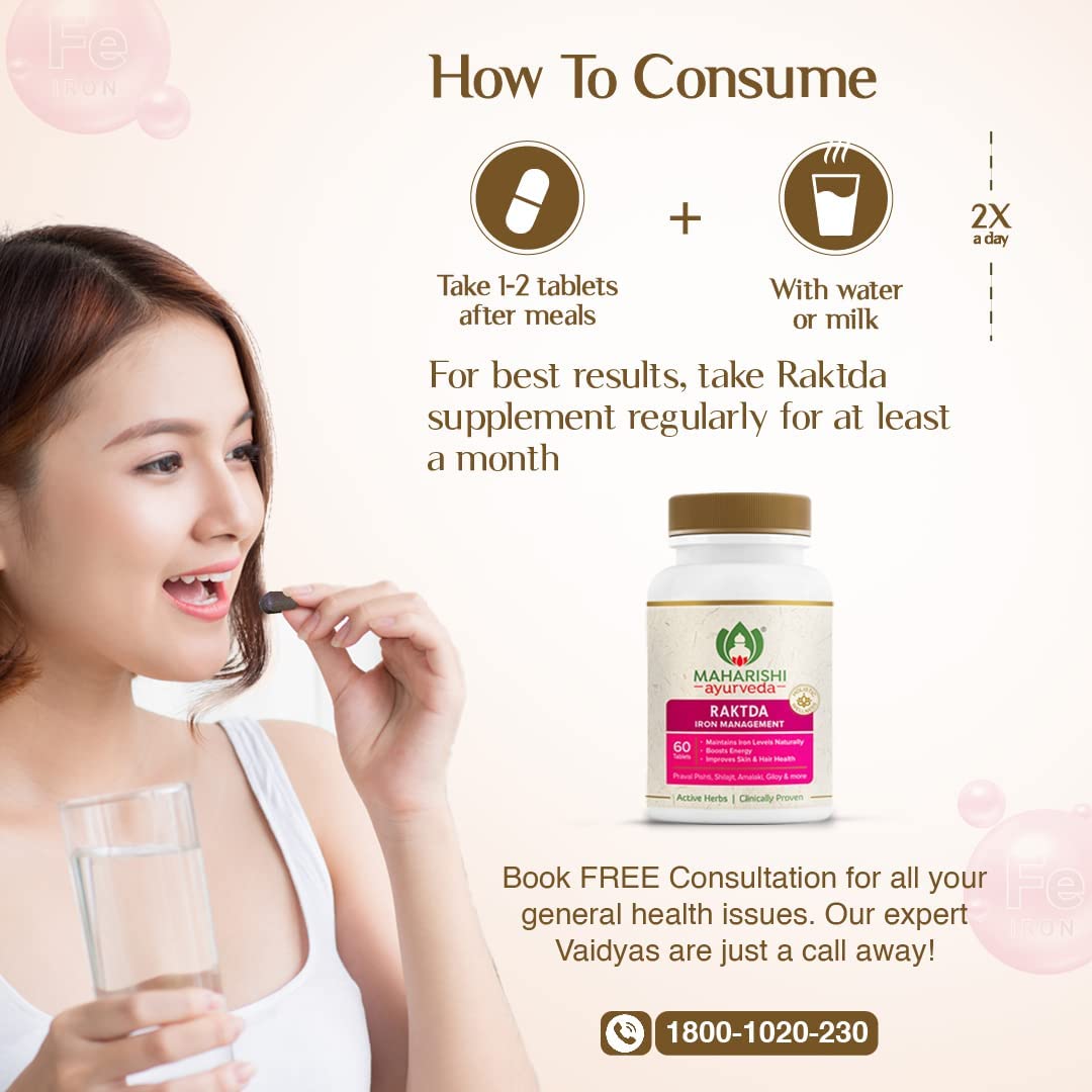 Maharishi Ayurveda Raktda 60 Tab