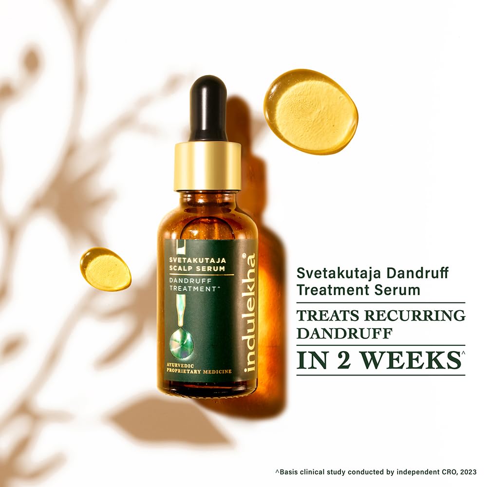 Indulekha Svetakutuja Dandruff Treatment Scalp Serum 30ml