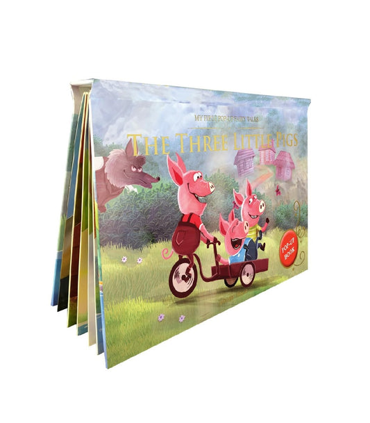 My First Pop-Up Fairy Tales - Three Little Pigs : Pop up Books for children | Hardcover