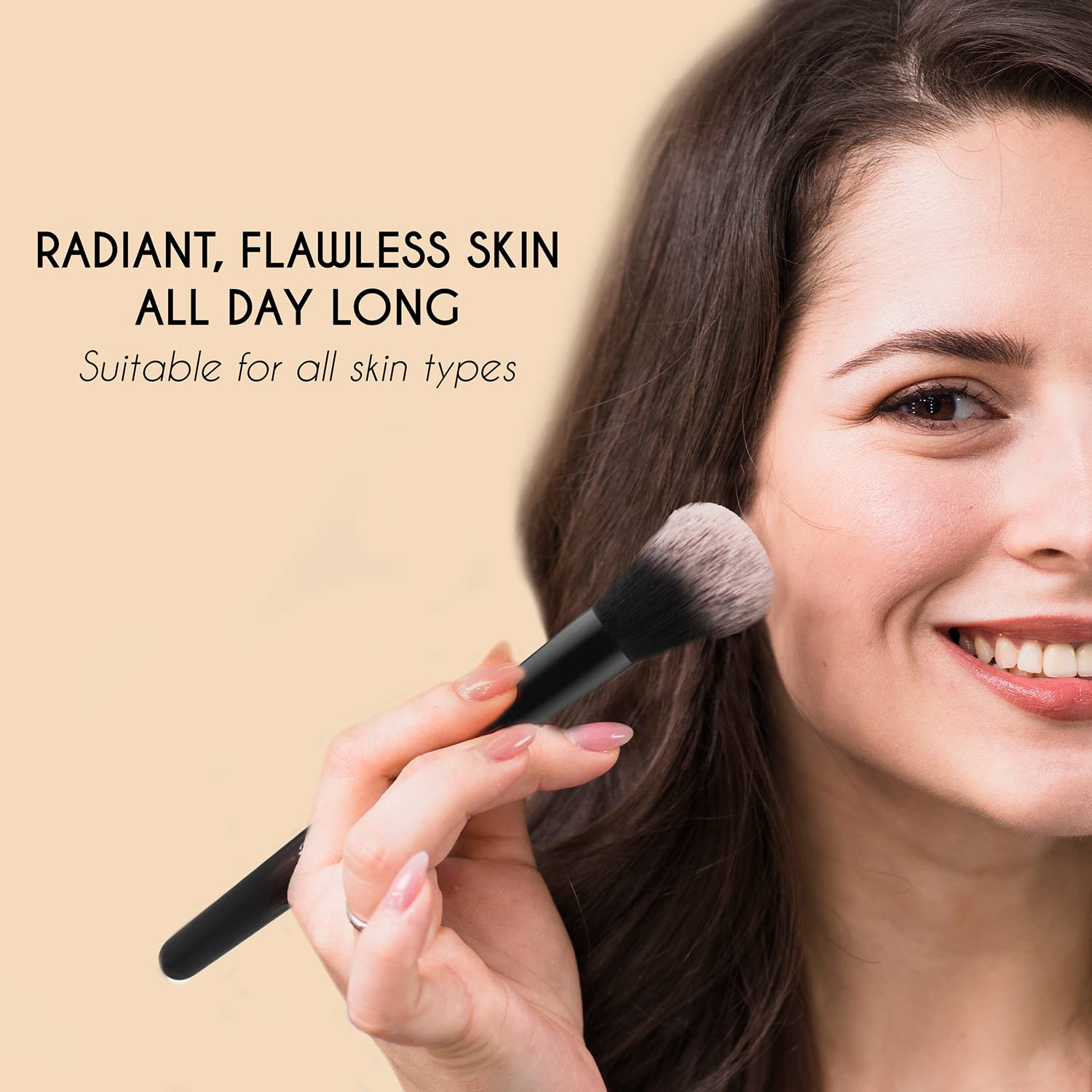 FACESCANADA Banana Compact Powder For All Skin Types 9G|8Hr Oil Control Complexion Enhancer|Smooth Matte HD Finish|Translucent Powder Sets Makeup|Blurs&Conceals|Radiant Flawless Skin|Vitamin C,Cream